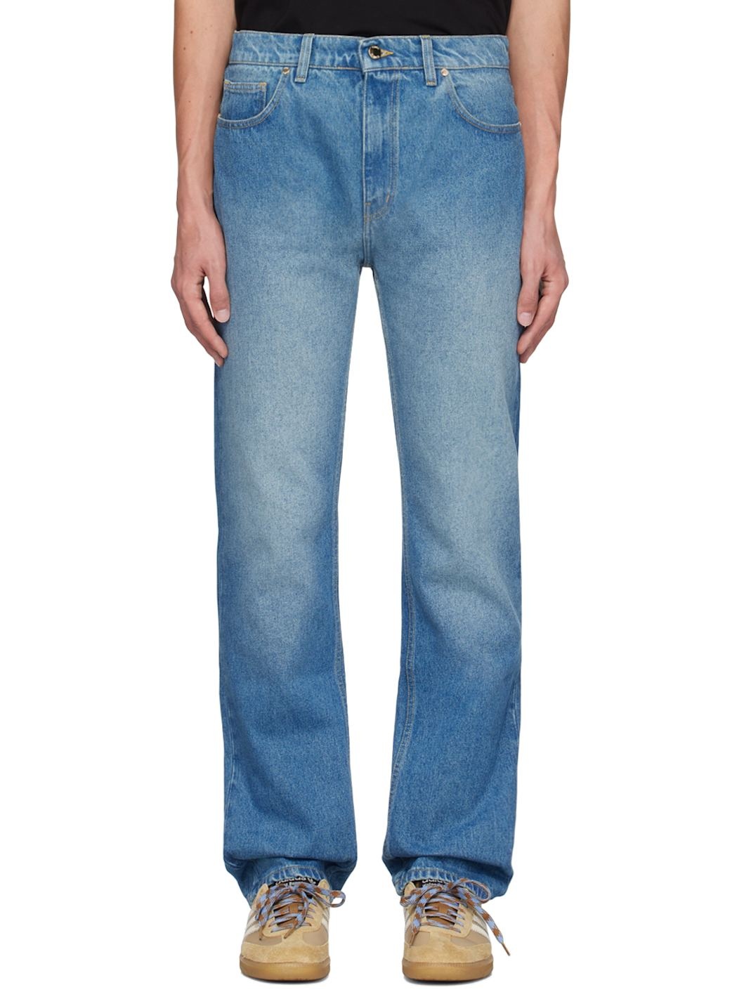Indigo 'Tennis Club' Jeans - 1