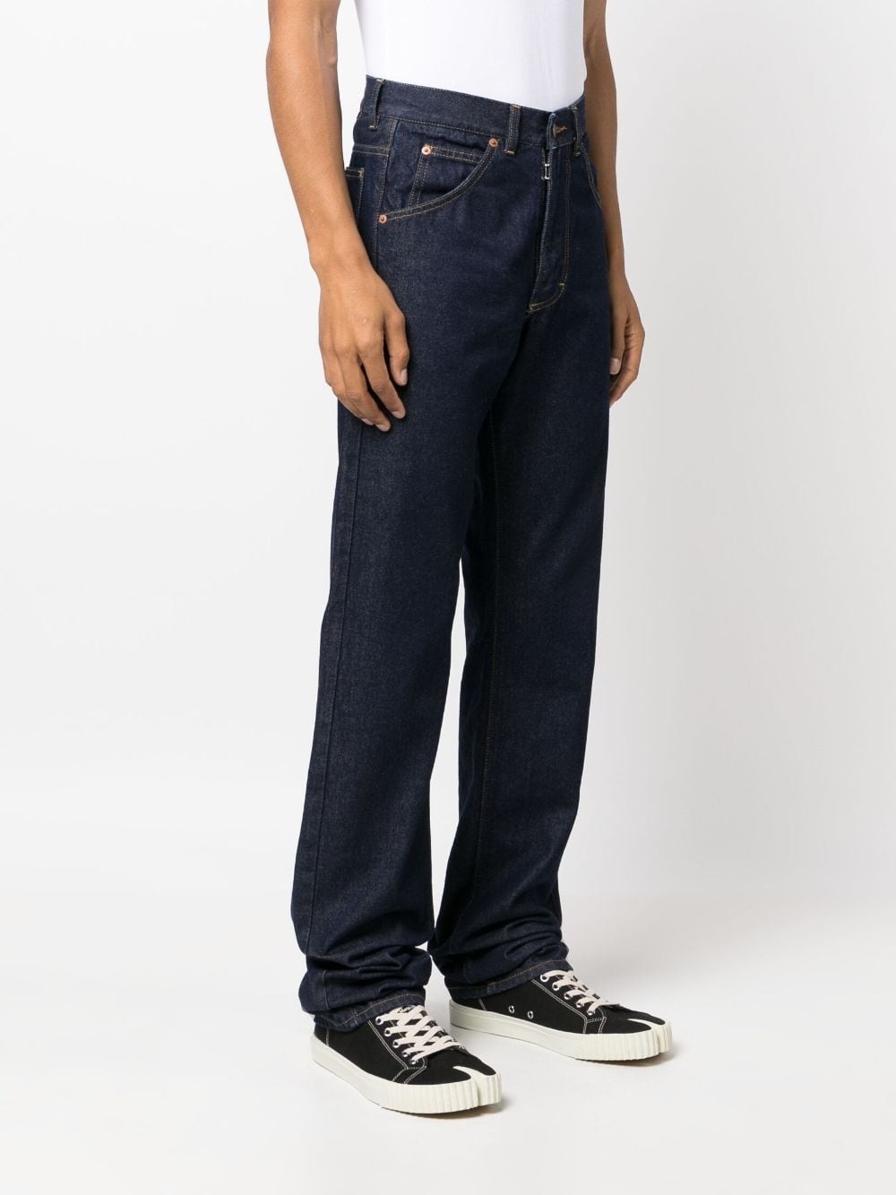 mid-rise straight-leg jeans - 3