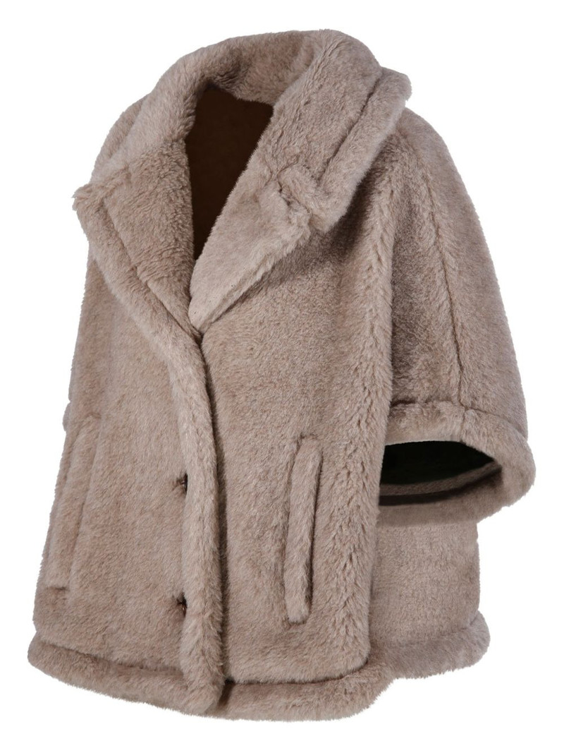 button short-sleeve cape 3