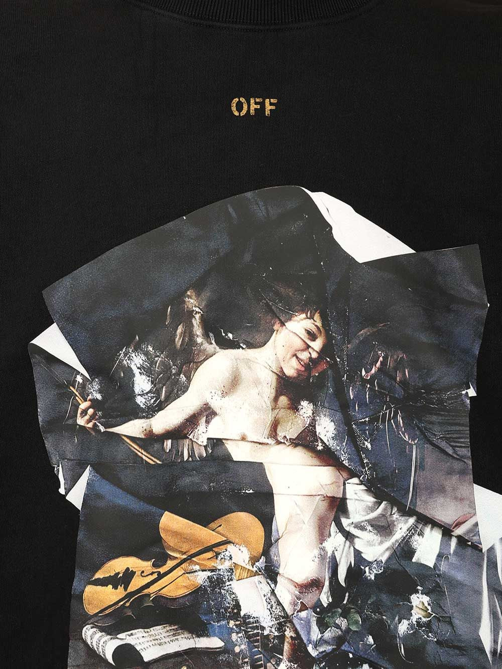 Cupid Paper Skate Sweater Sweatshirts Black - 3