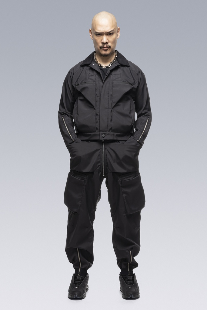 J86-GTB Composite Nylon Work Jacket Black - 18