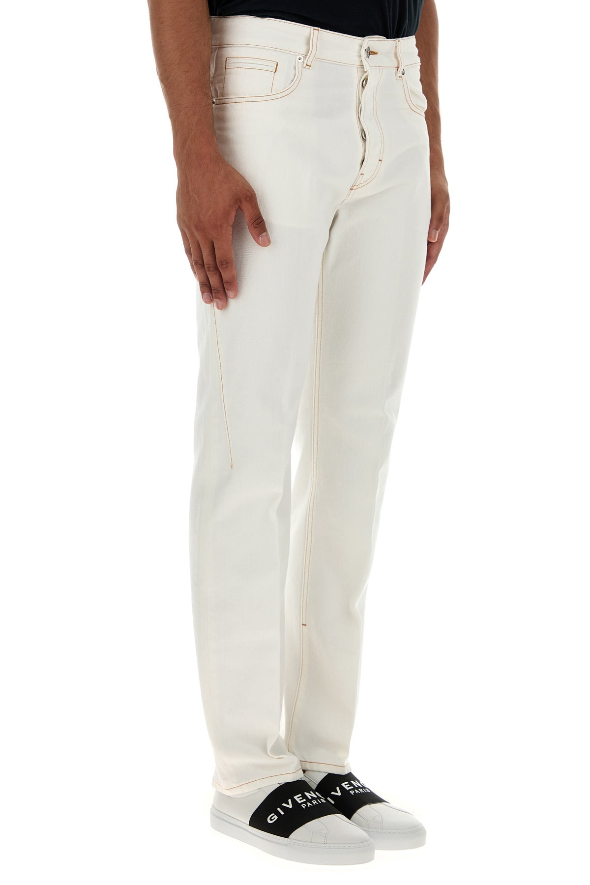 White denim jeans - 3