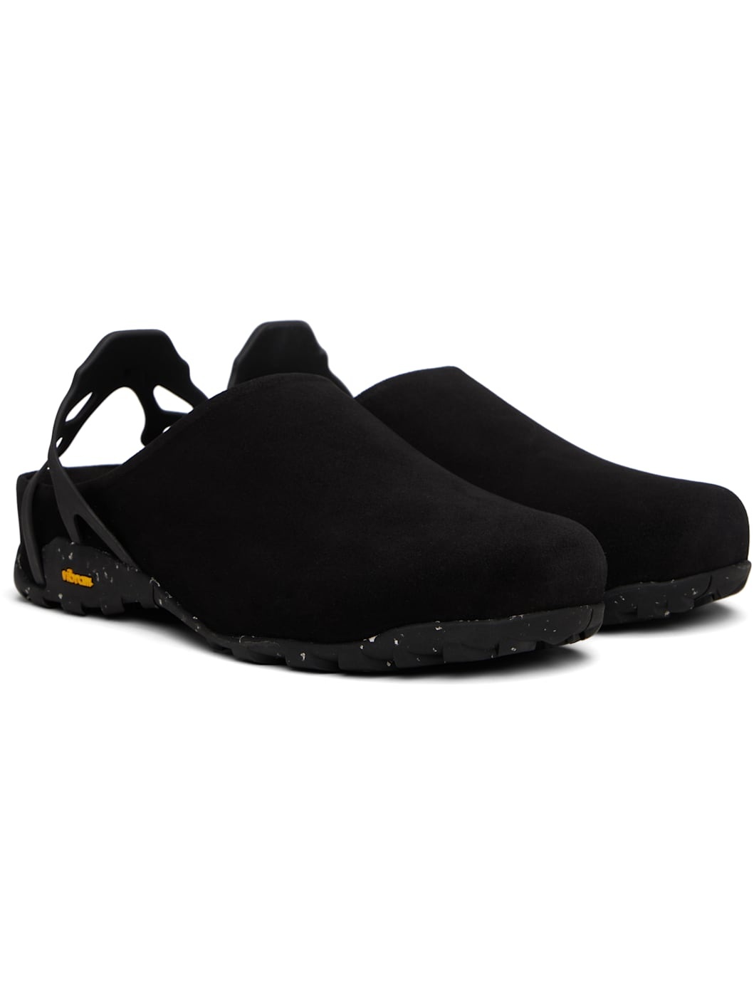Black Fedaia Mules - 4