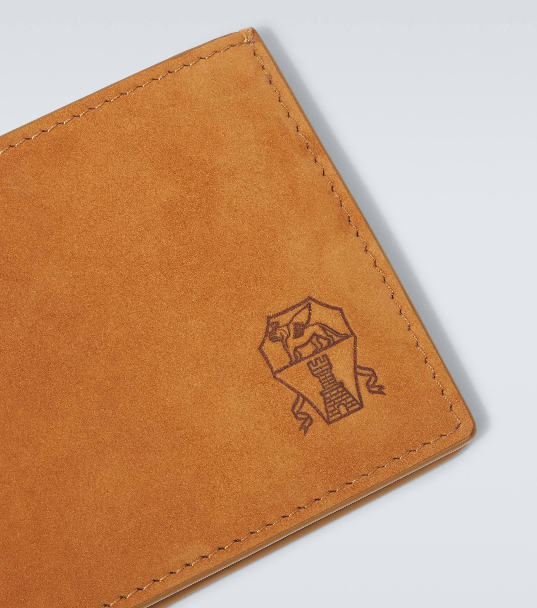 Suede bifold wallet - 4