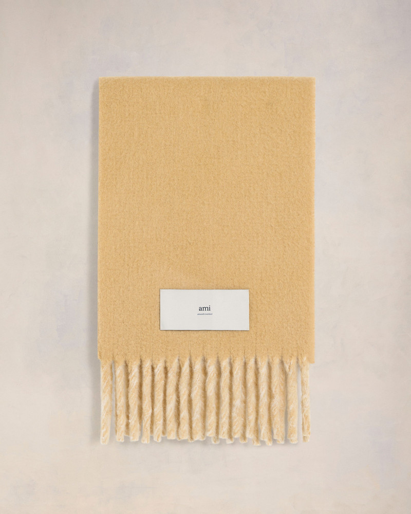 BICOLOR DOUBLE-SIDED SCARF WITH AMI ALEXANDRE MATTIUSSI TAB 1