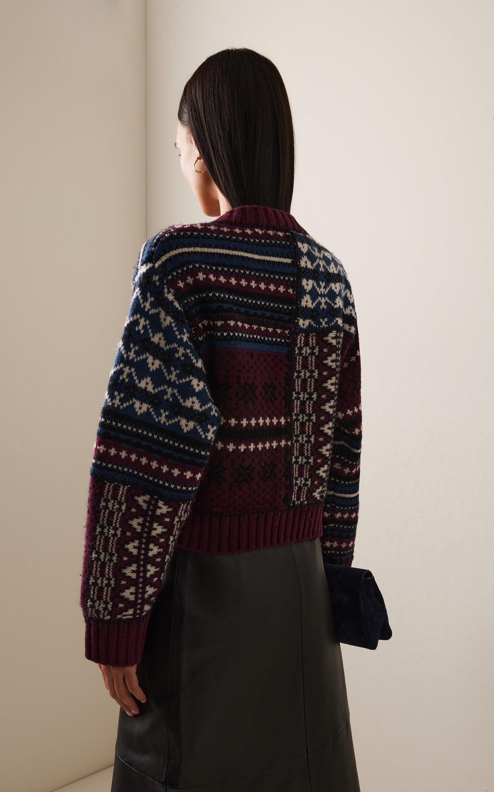 Linea Fair Isle Wool Cardigan multi - 4