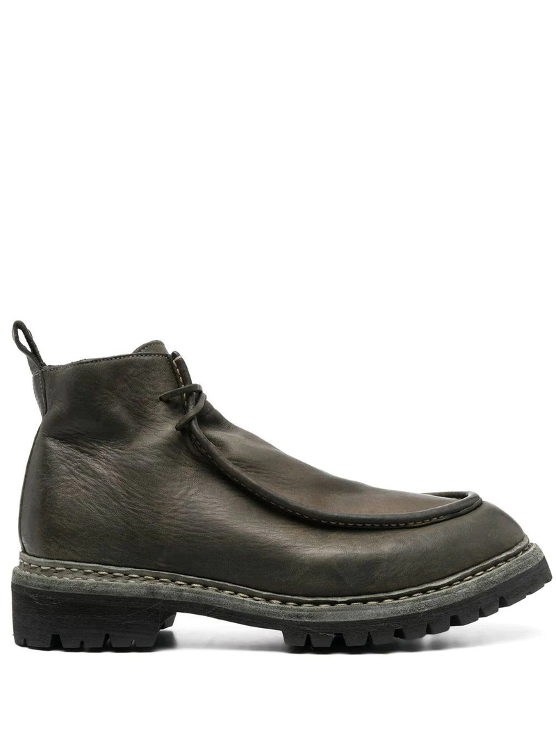 lace-up leather boots 1