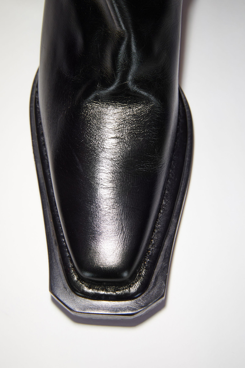 Leather Ankle boots - Black 5