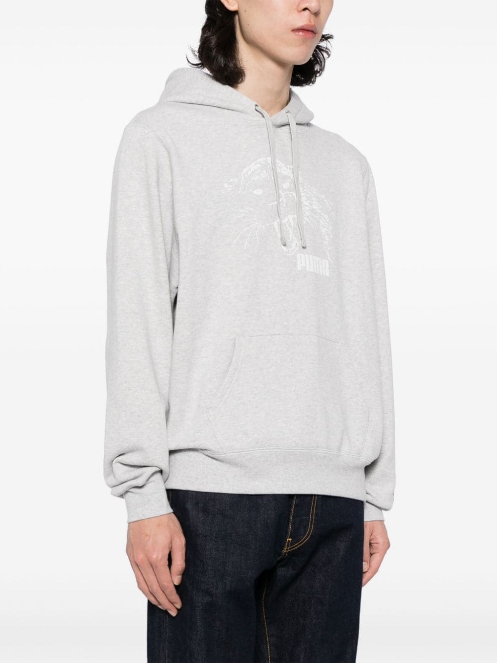 x NOAH graphic-print hoodie - 3