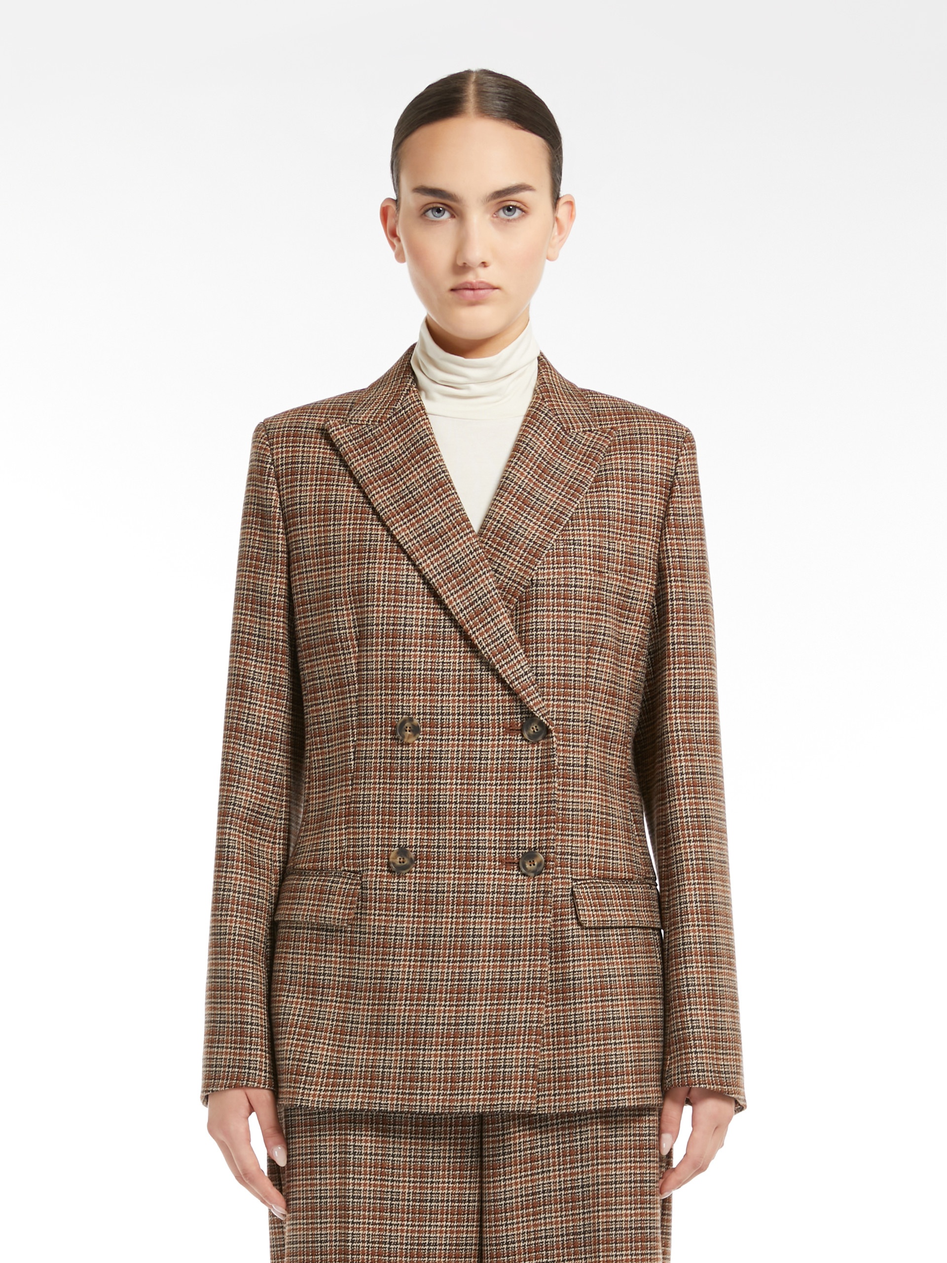 RIVOLO Patterned wool blazer - 3