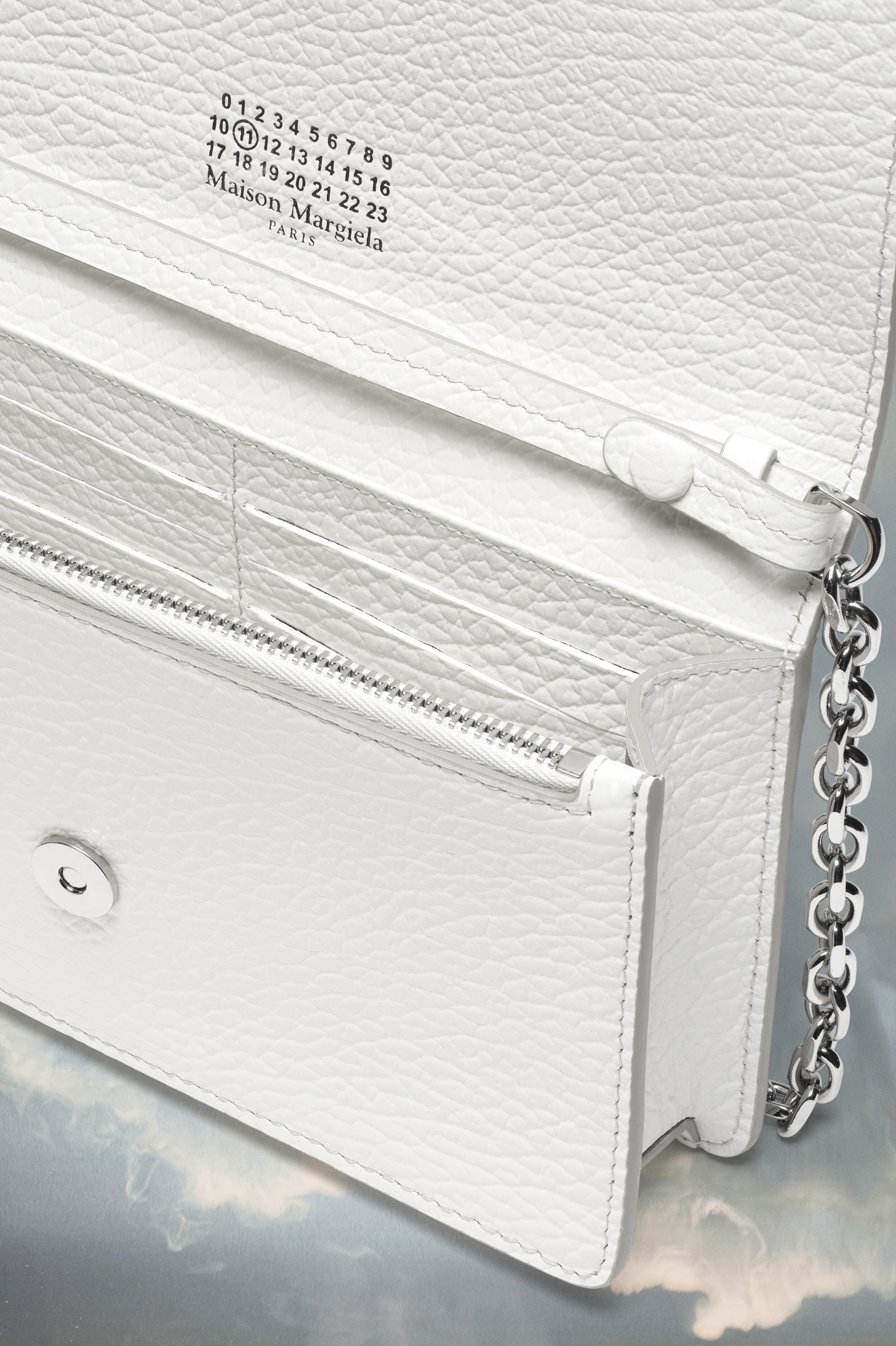 Four stitches chain wallet - 4