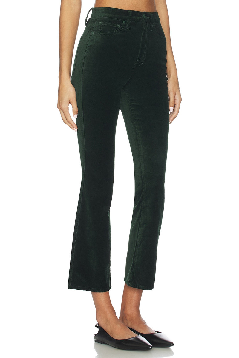 GOOD AMERICAN Velvet Good High Rise Kick Flare Pants outlook