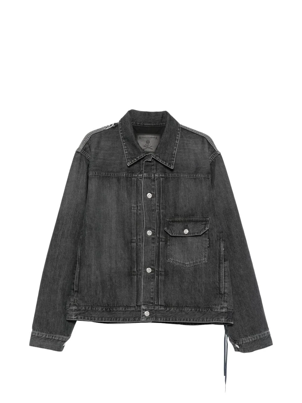 cotton denim jacket - 1