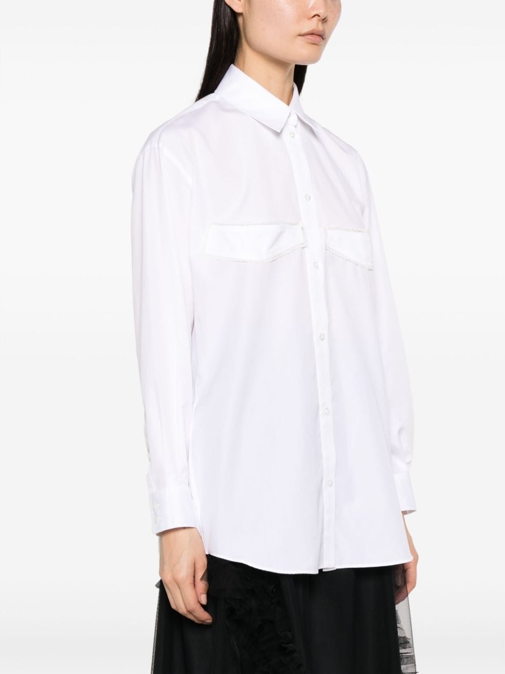 long-sleeve cotton shirt - 3