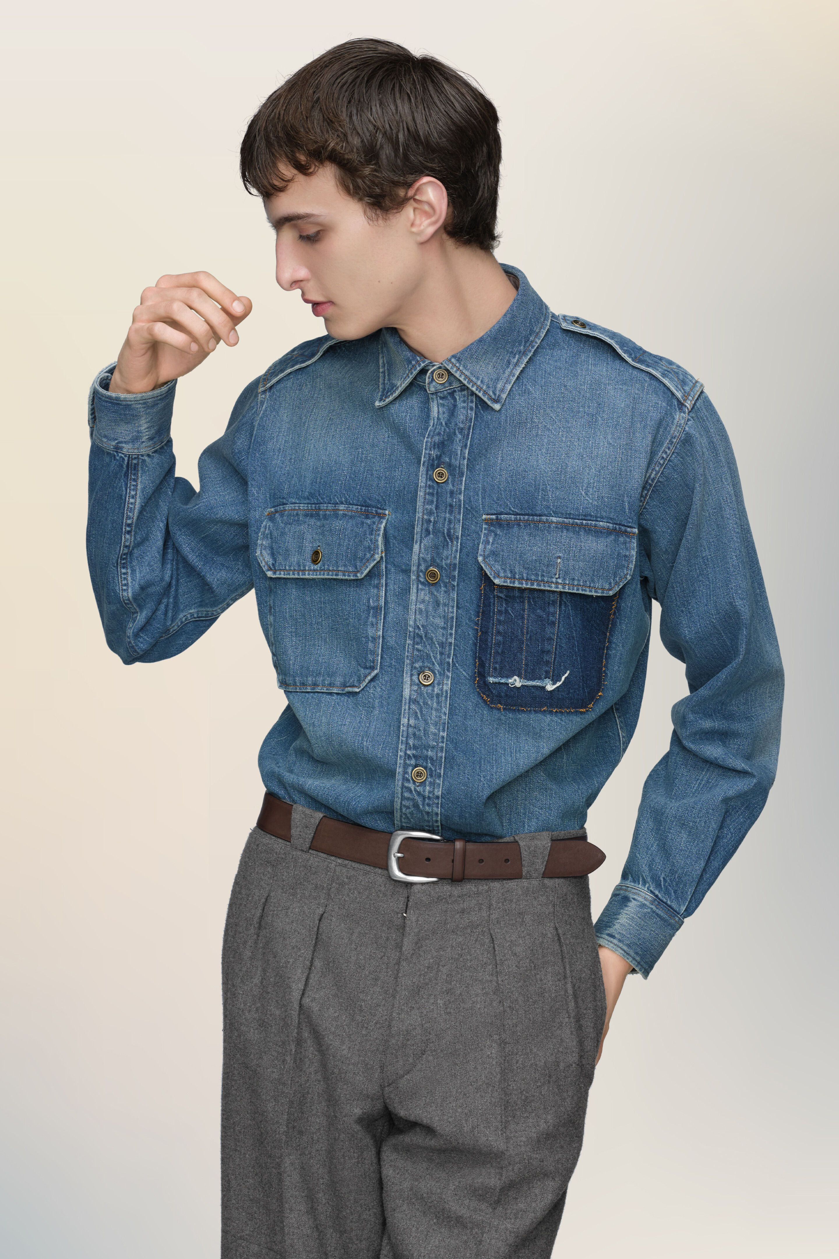 Denim shirt - 3