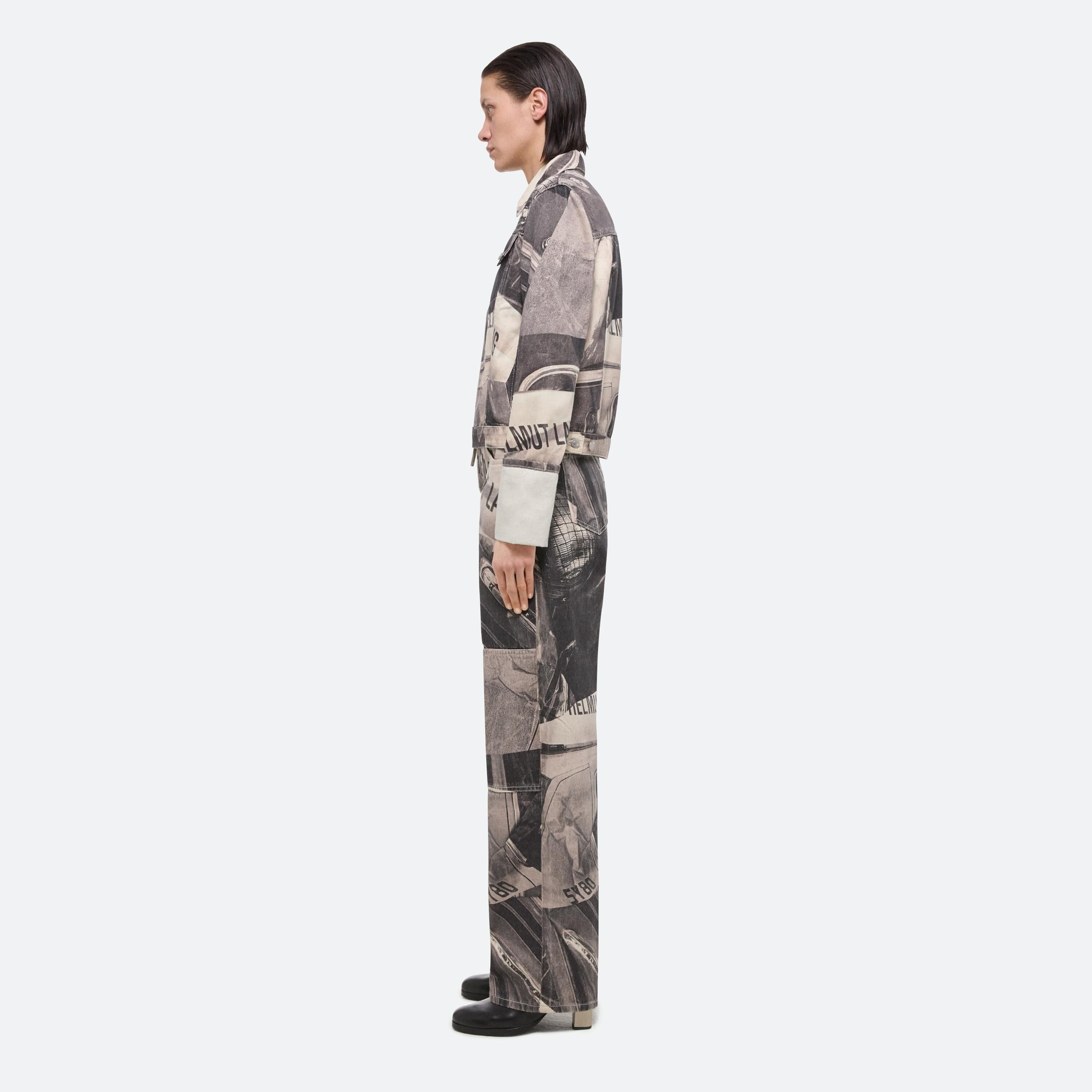 PRINTED CARPENTER JEANS - 4