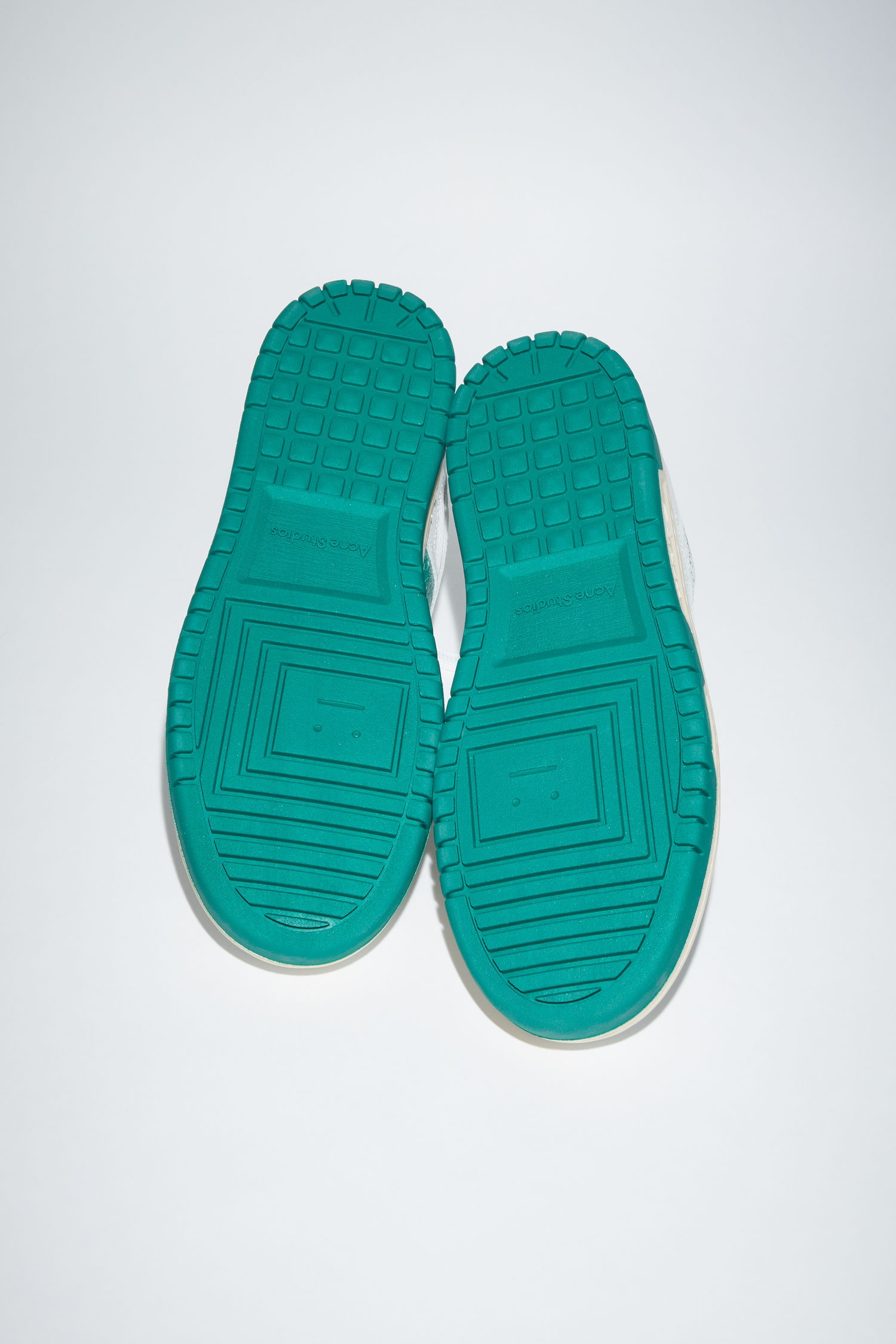 Low top sneakers - White/green - 3