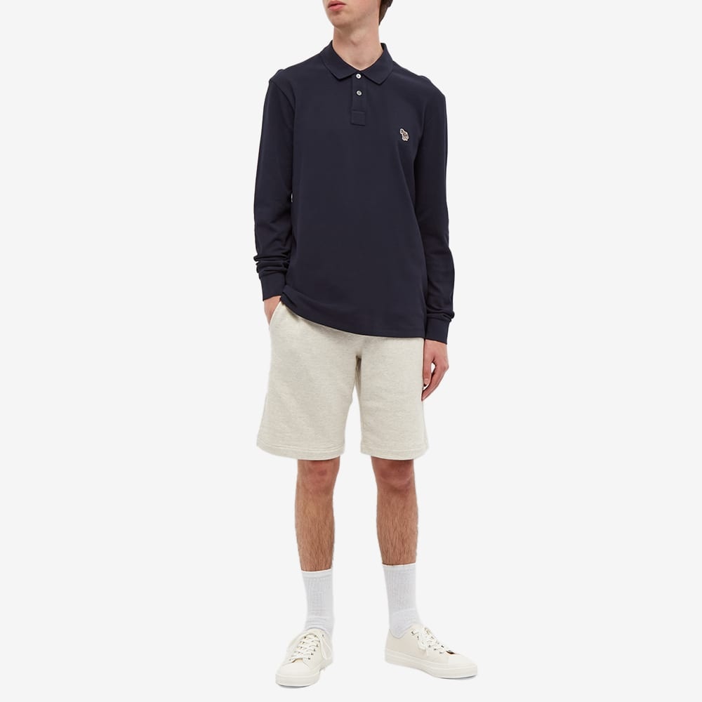 Paul Smith Long Sleeve Regular Fit Zebra Polo - 6