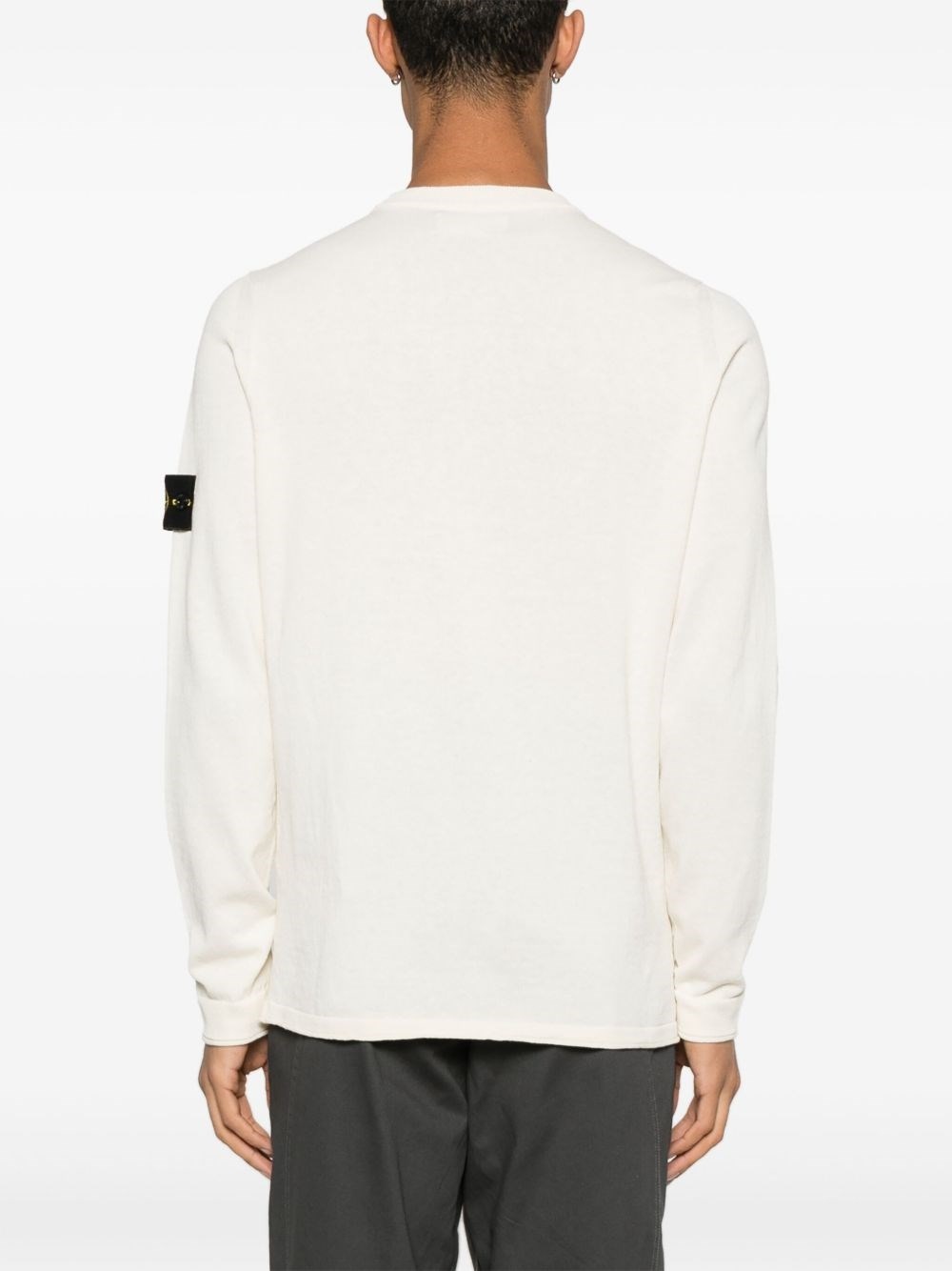 Logo cotton crewneck sweater - 5