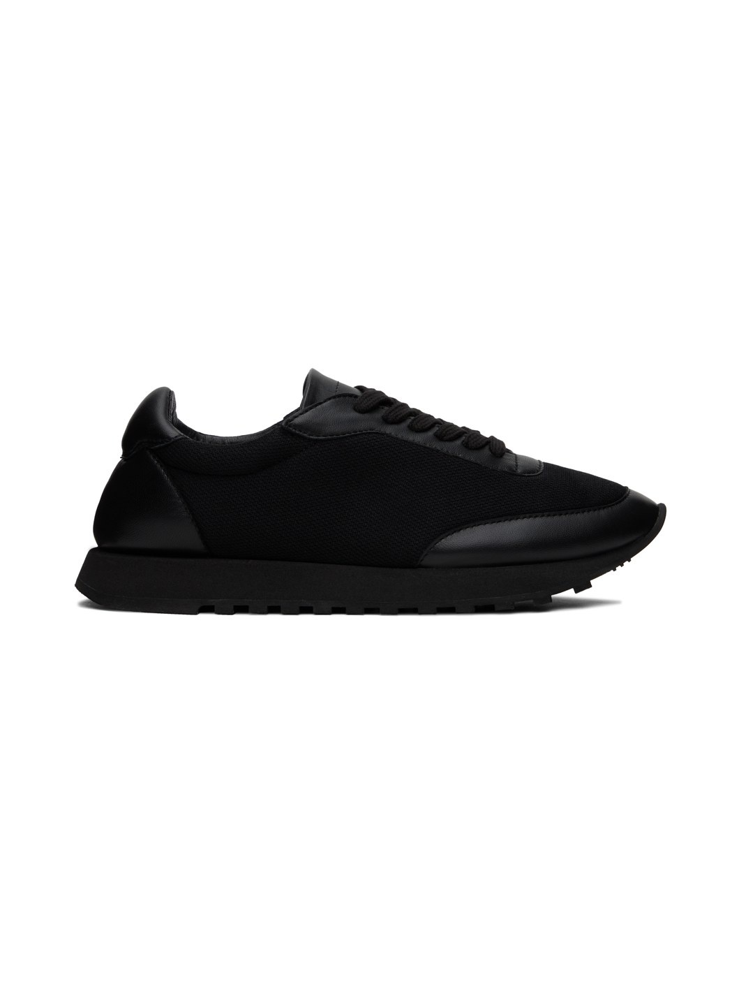Black Owen Runner Sneakers - 1