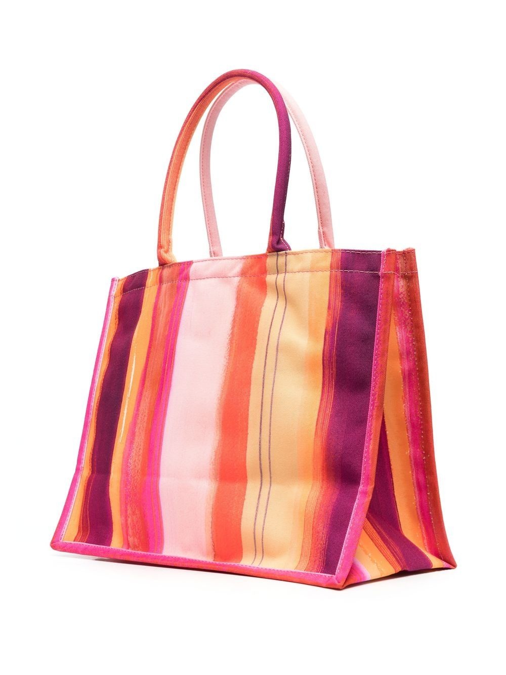 all-over artist stripe print tote bag - 3