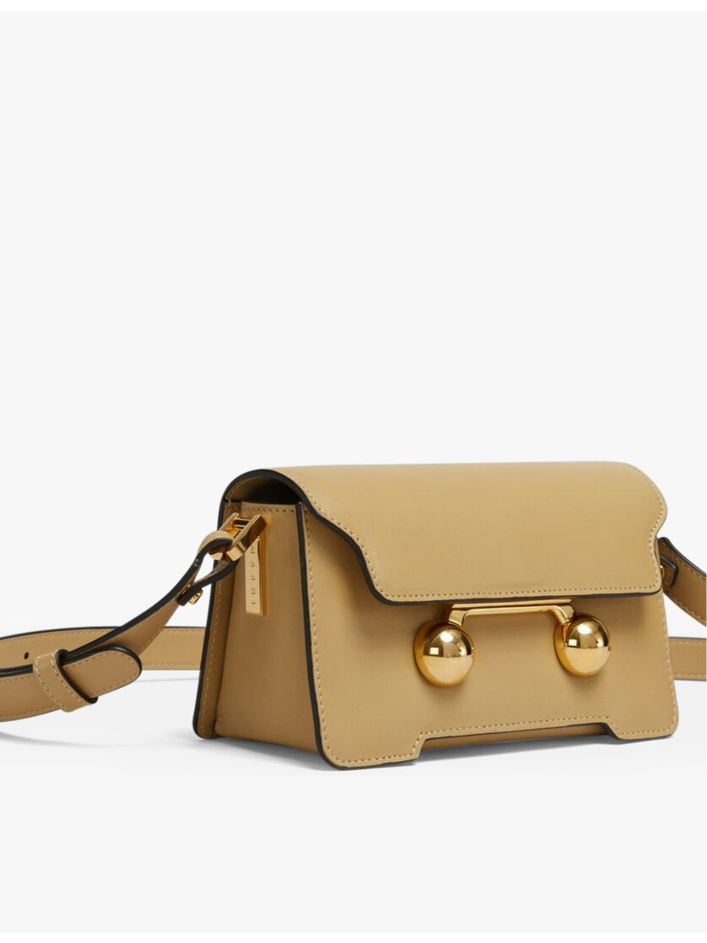 Trunkaroo branded-hardware leather shoulder bag - 3