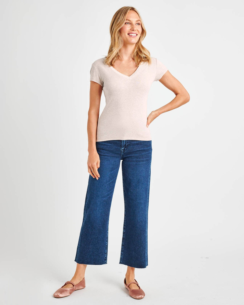 Splendid Faye V-Neck Tee outlook