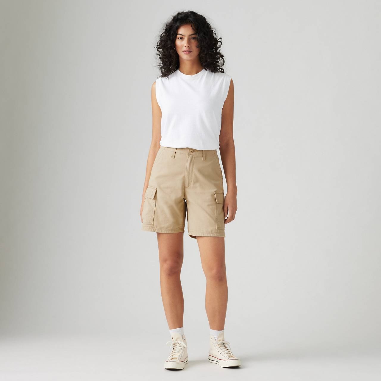 BAGGY CARGO WOMEN'S SHORTS - 2