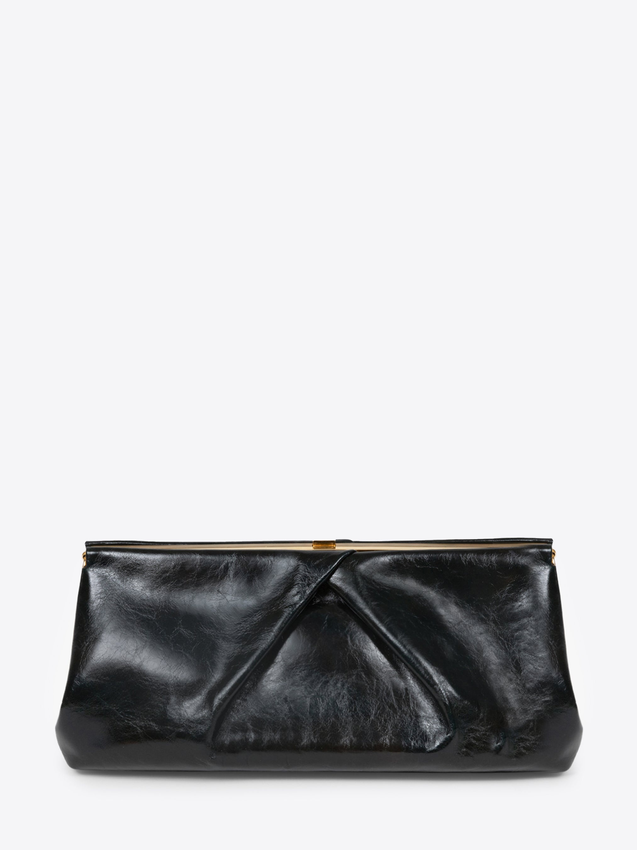 LARGE LEATHER CLUTCH - 1