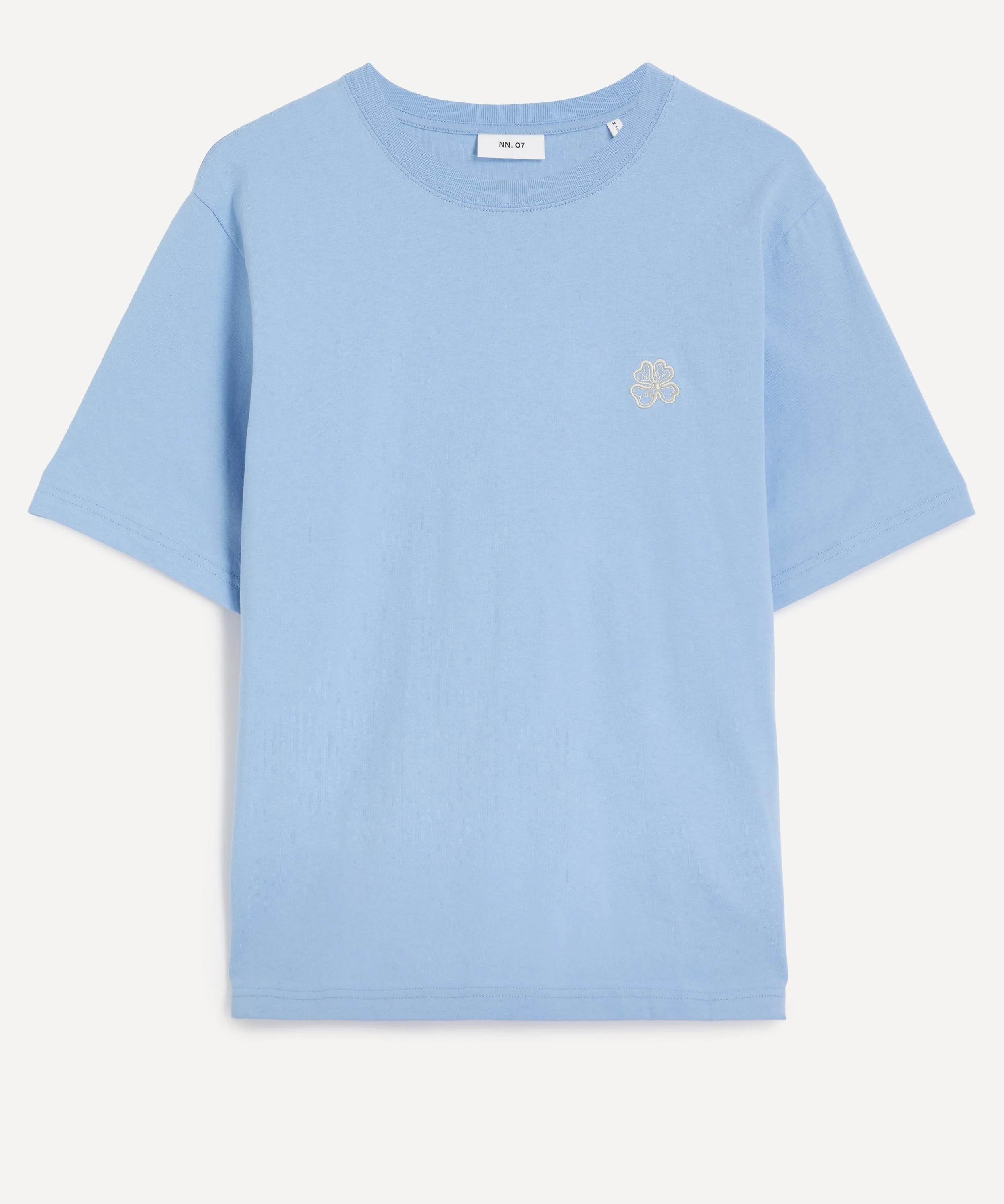 Jett Cerulean Cotton T-Shirt - 1