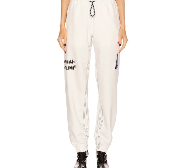 adidas x Alexander Wang Unisex Logo Sweatpants White FL6917 - 3