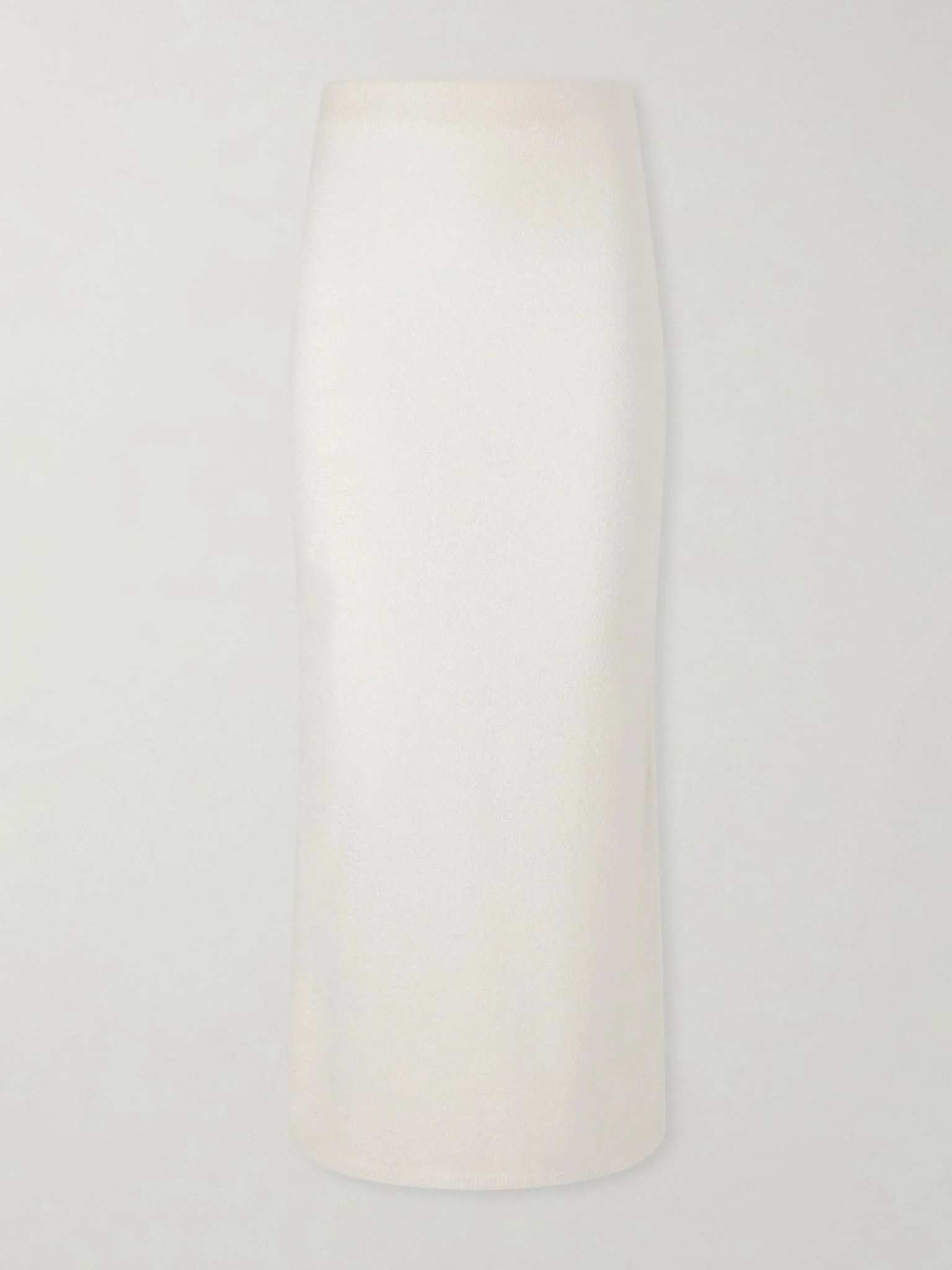 Narayan cashmere midi skirt White - 1