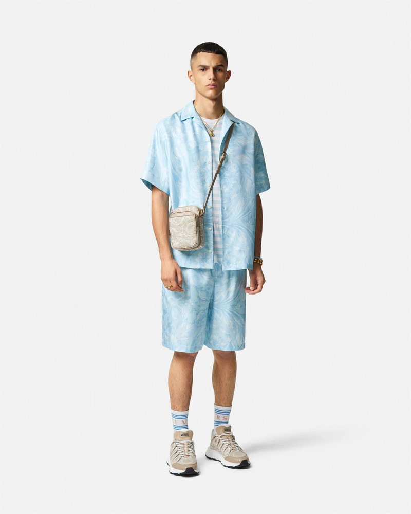 VERSACE Barocco Silk Shorts outlook