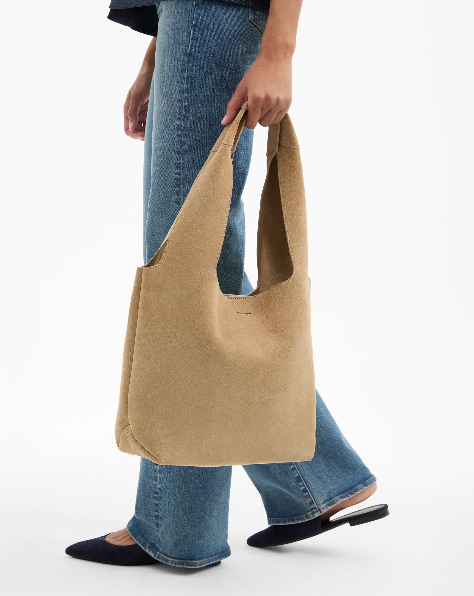 VERONICA BEARD SUEDE SLING BAG - 6