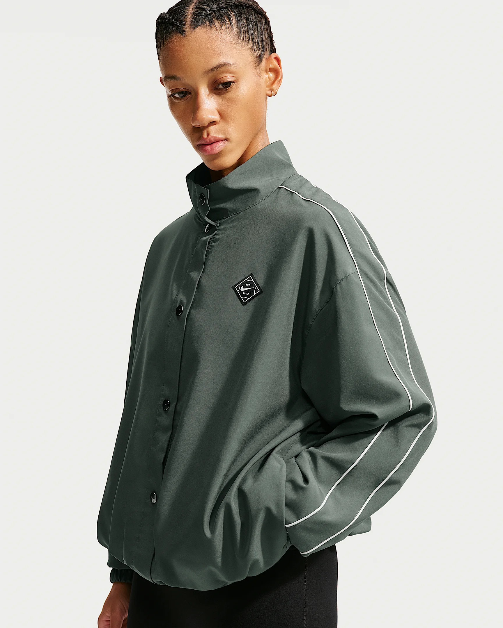 Nike One Women's Dri-FIT Oversized Jacket - 1