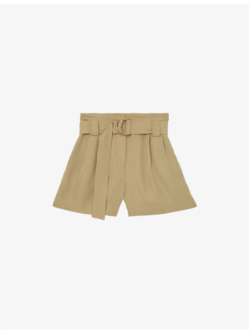 Lana Belted Woven Shorts - 1