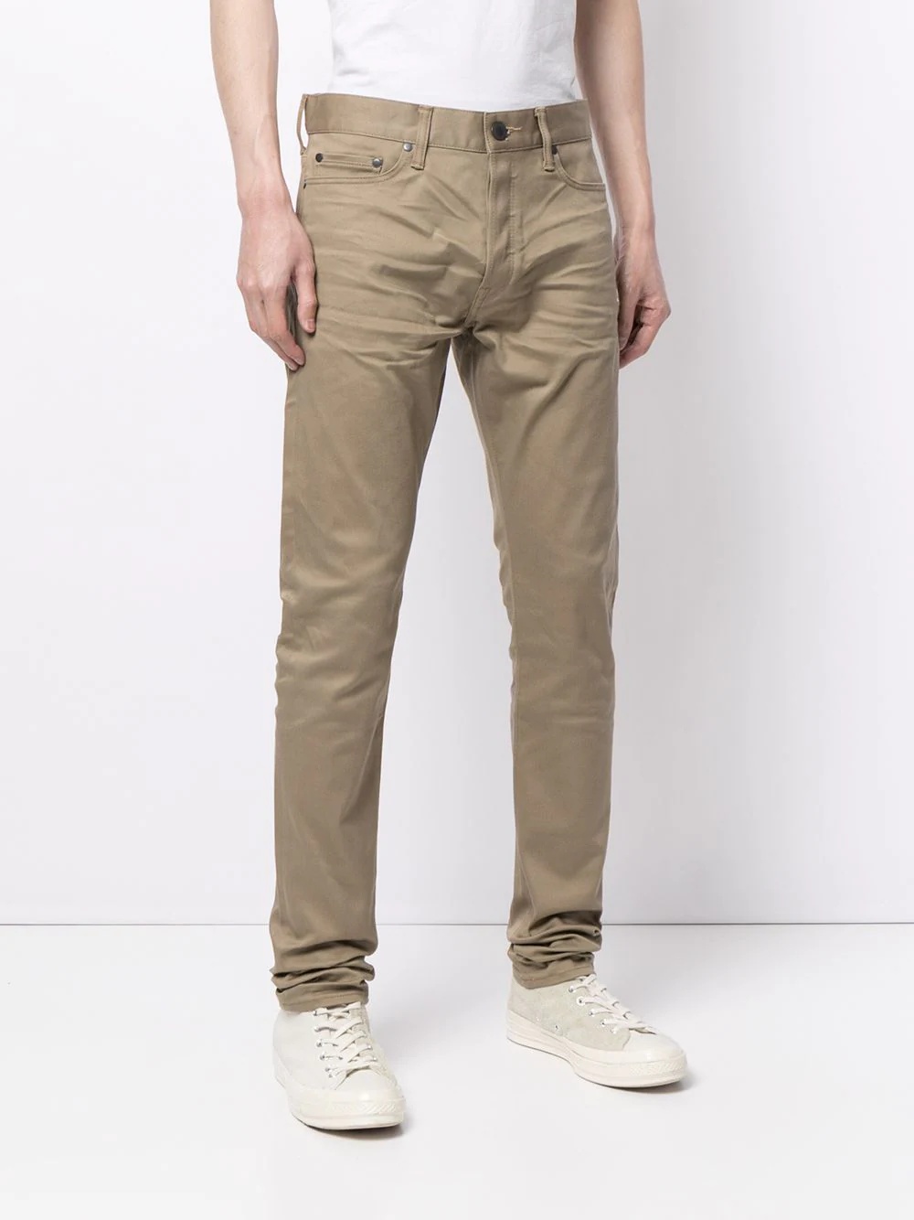 slim-cut trousers - 3