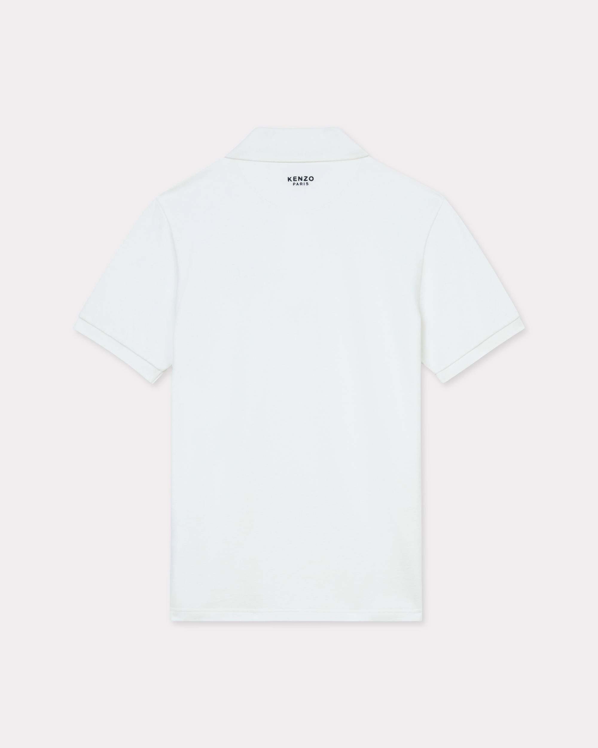 'KENZO Pop' embroidered slim polo in cotton - 2