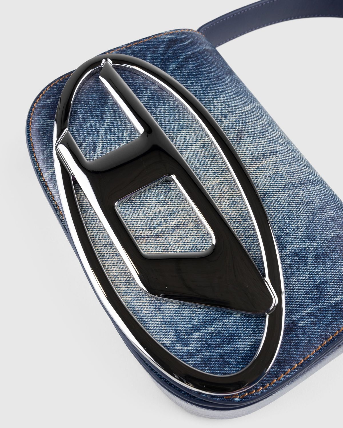 Diesel – 1DR Shoulder Bag Light Blue Denim - 6