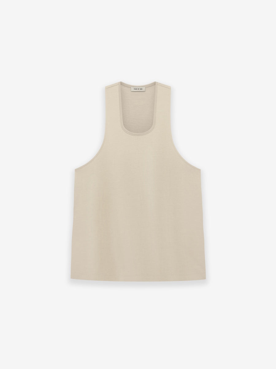 Double Layer Silk Tank Top