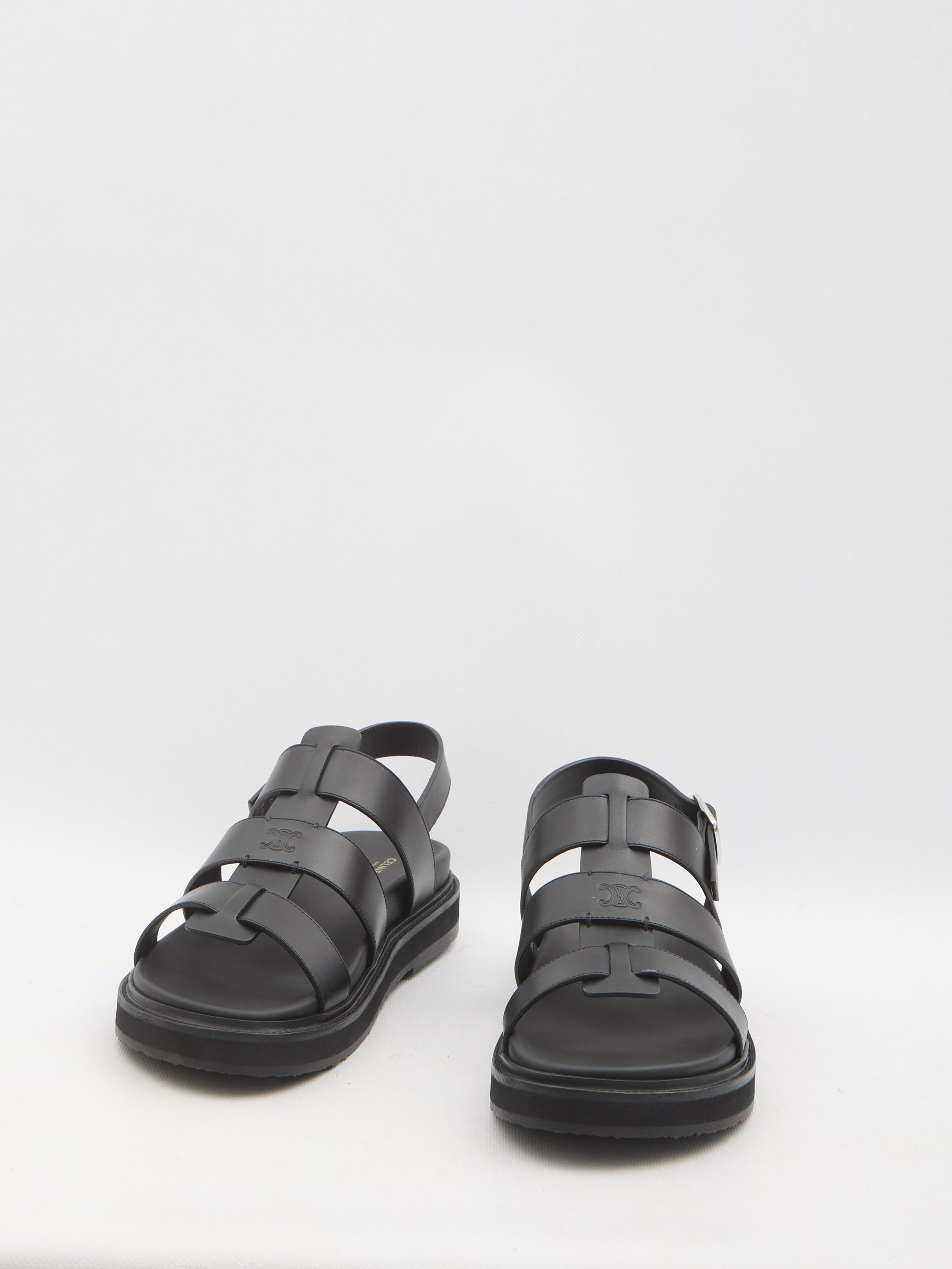 サンダル CELINE Triomphe sandals セリーヌ】の新作サンダル7選！ トリオンフ×チャンキーソールで