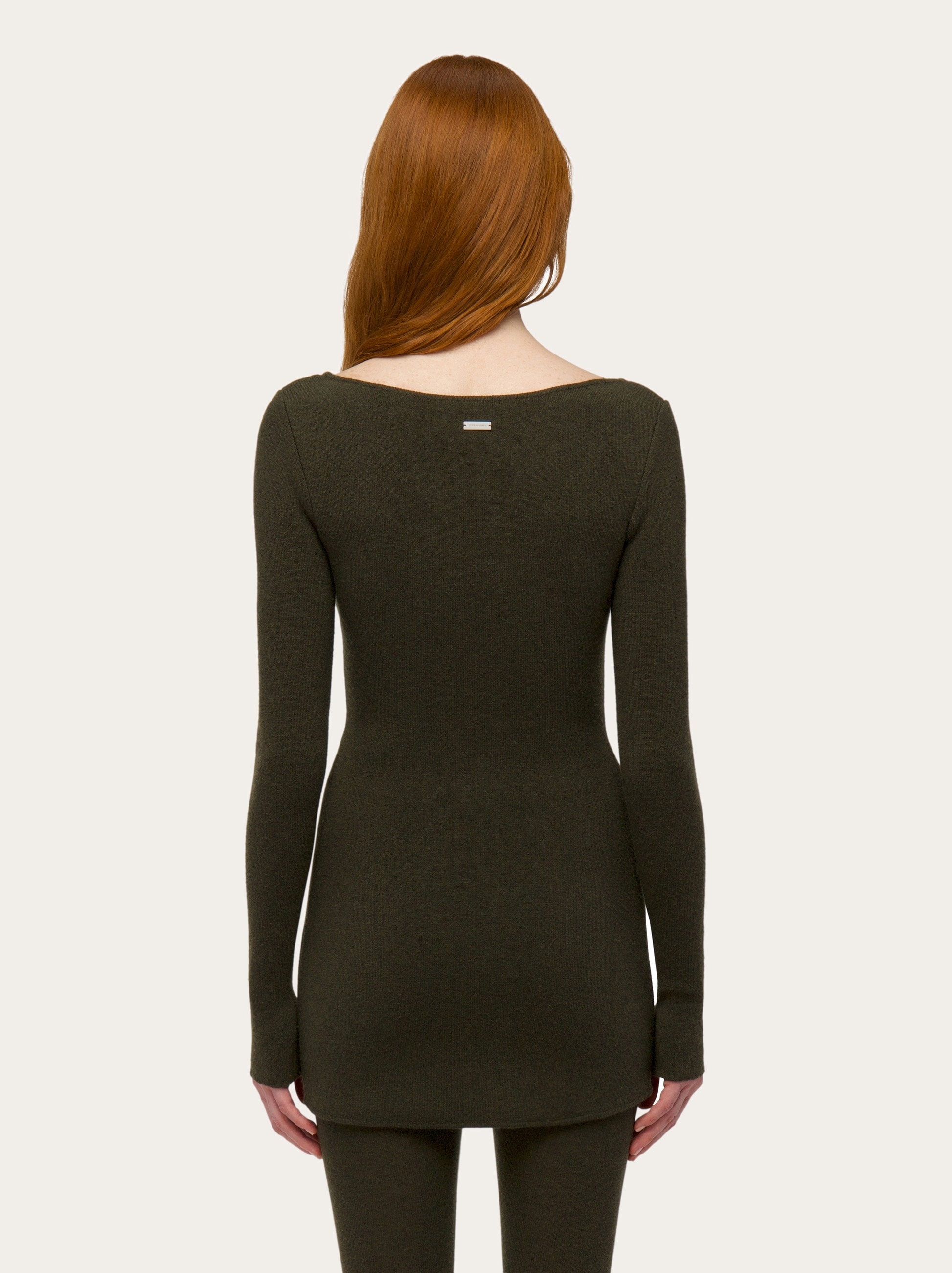 Knitted mini dress - 4