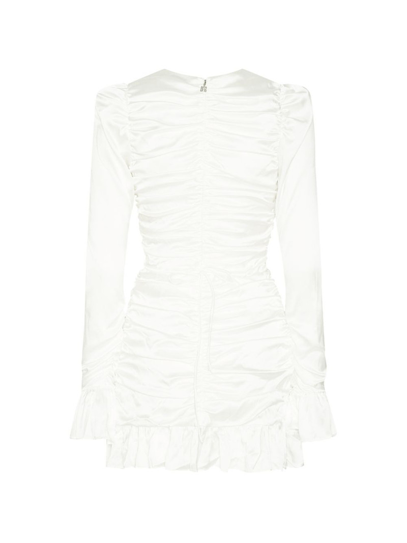 flower ruffled mini dress 6