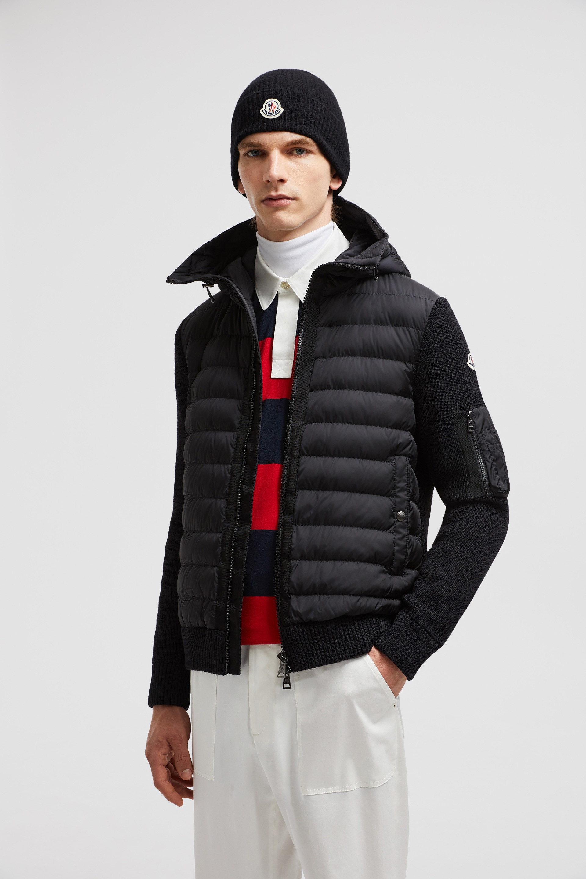 Padded Wool Hoodie - 3