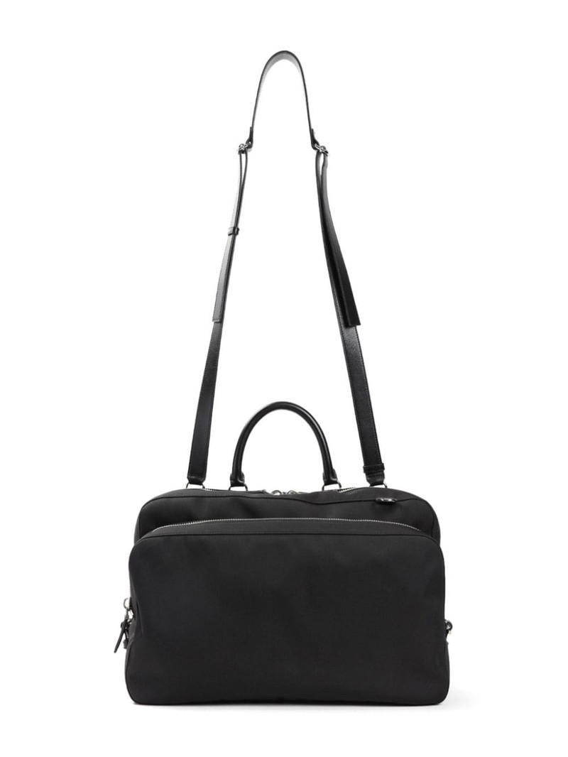 logo-lettering tote bag 1
