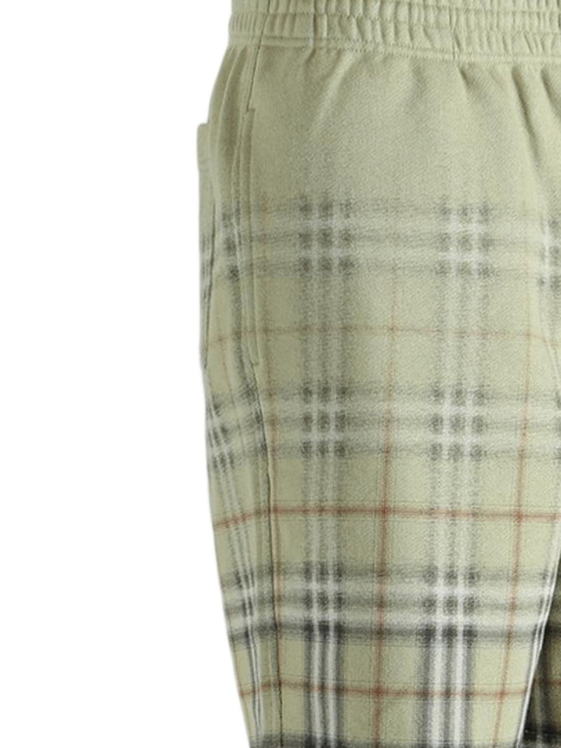 Burberry tartan-pattern elasticated shorts outlook