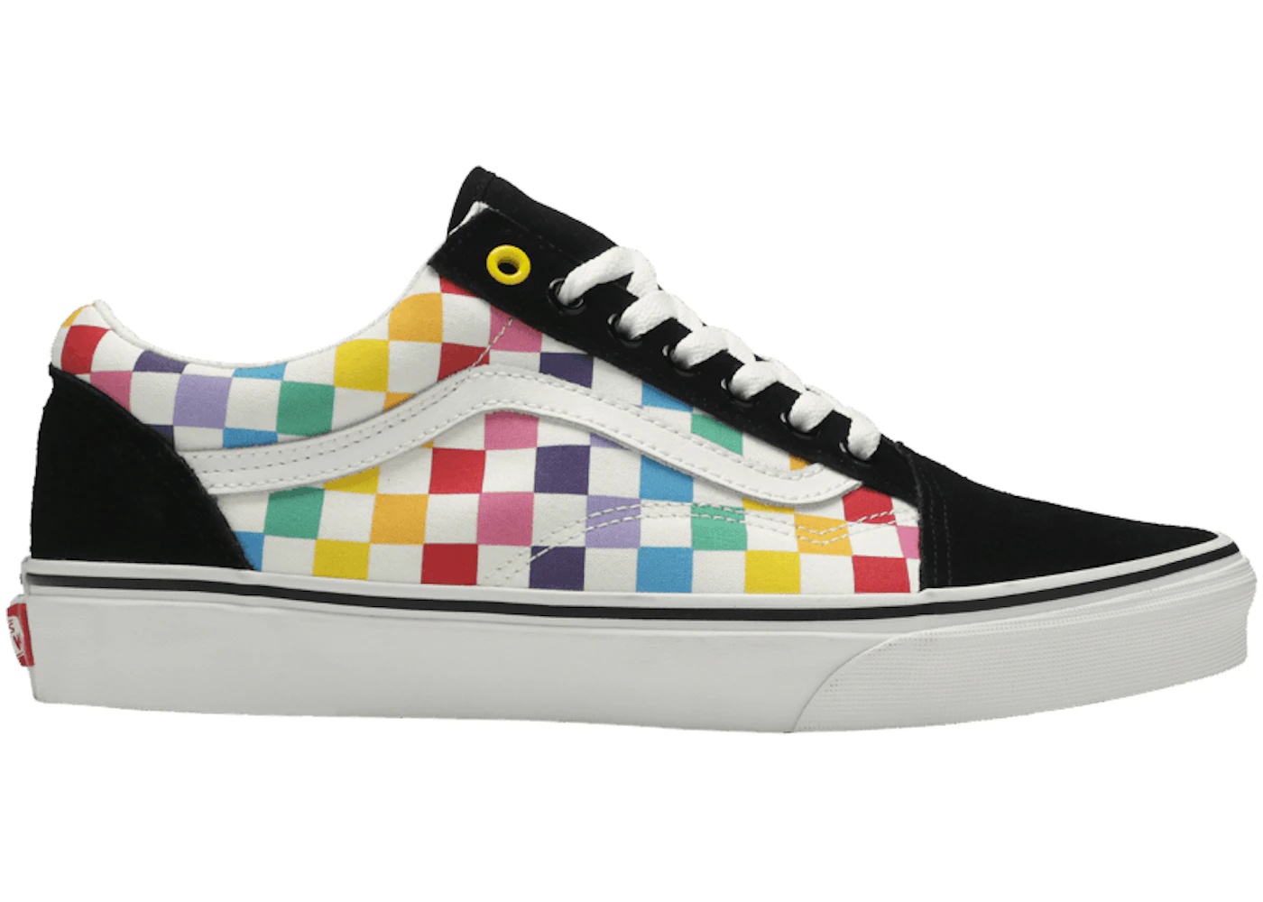 Vans Old Skool Rainbow Checkerboard - 1