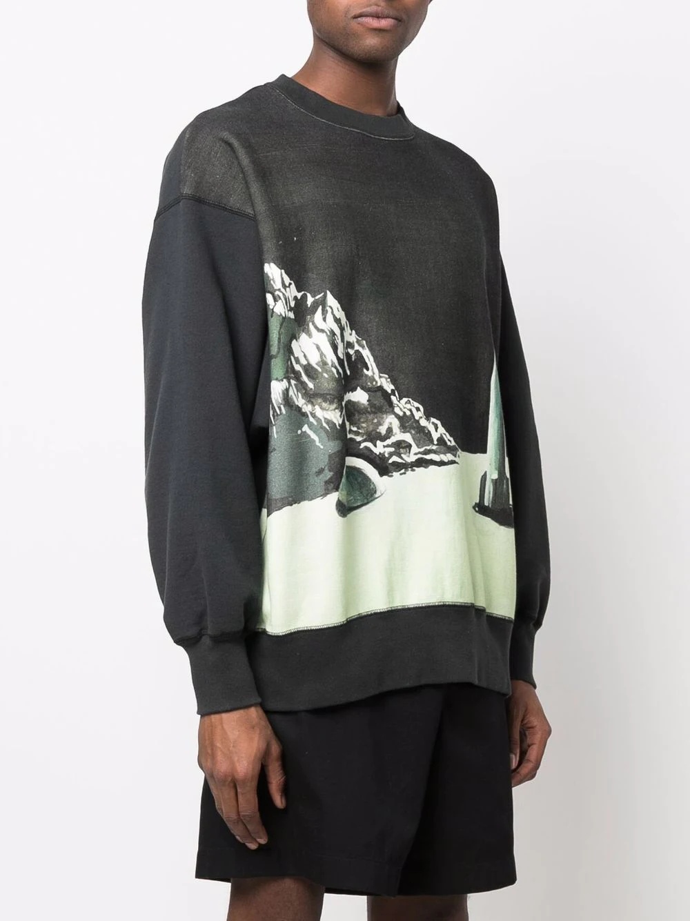 x Manabu Deto graphic-print sweatshirt - 3