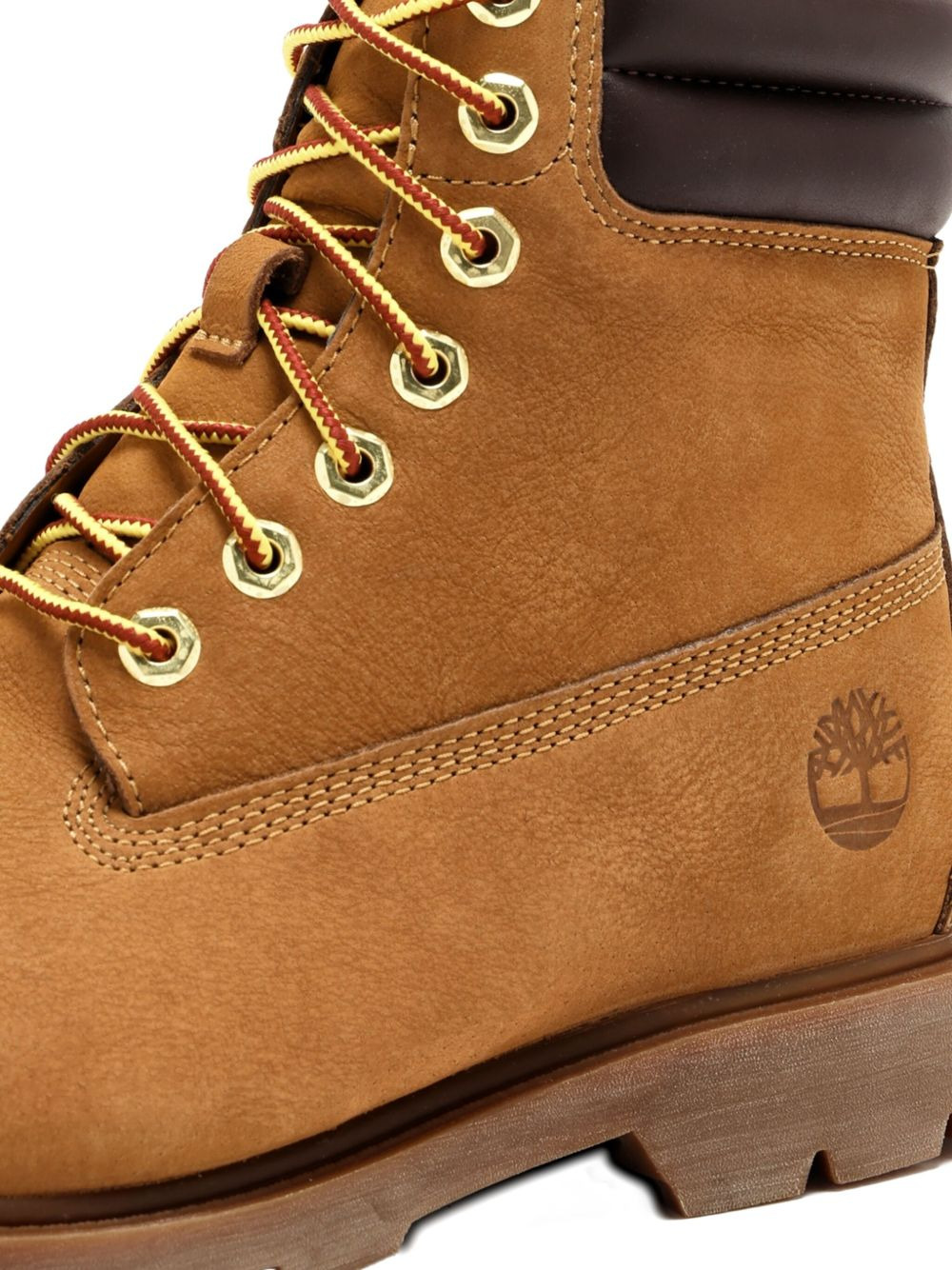 padded-collar lace-up boots - 3