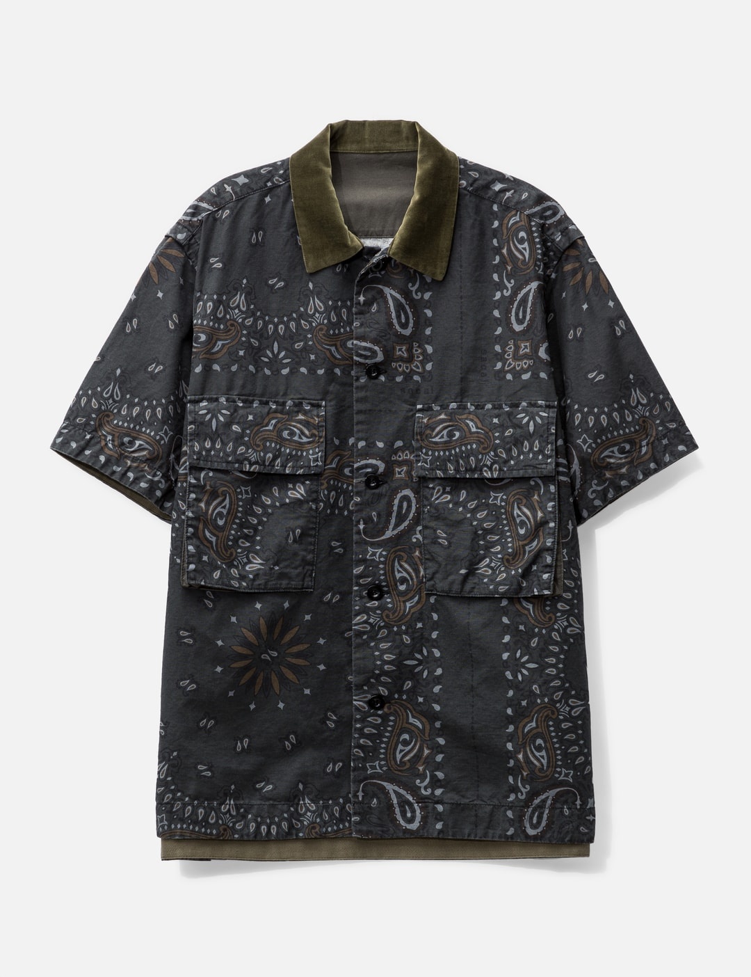 BANDANA PRINT SHIRT - 1